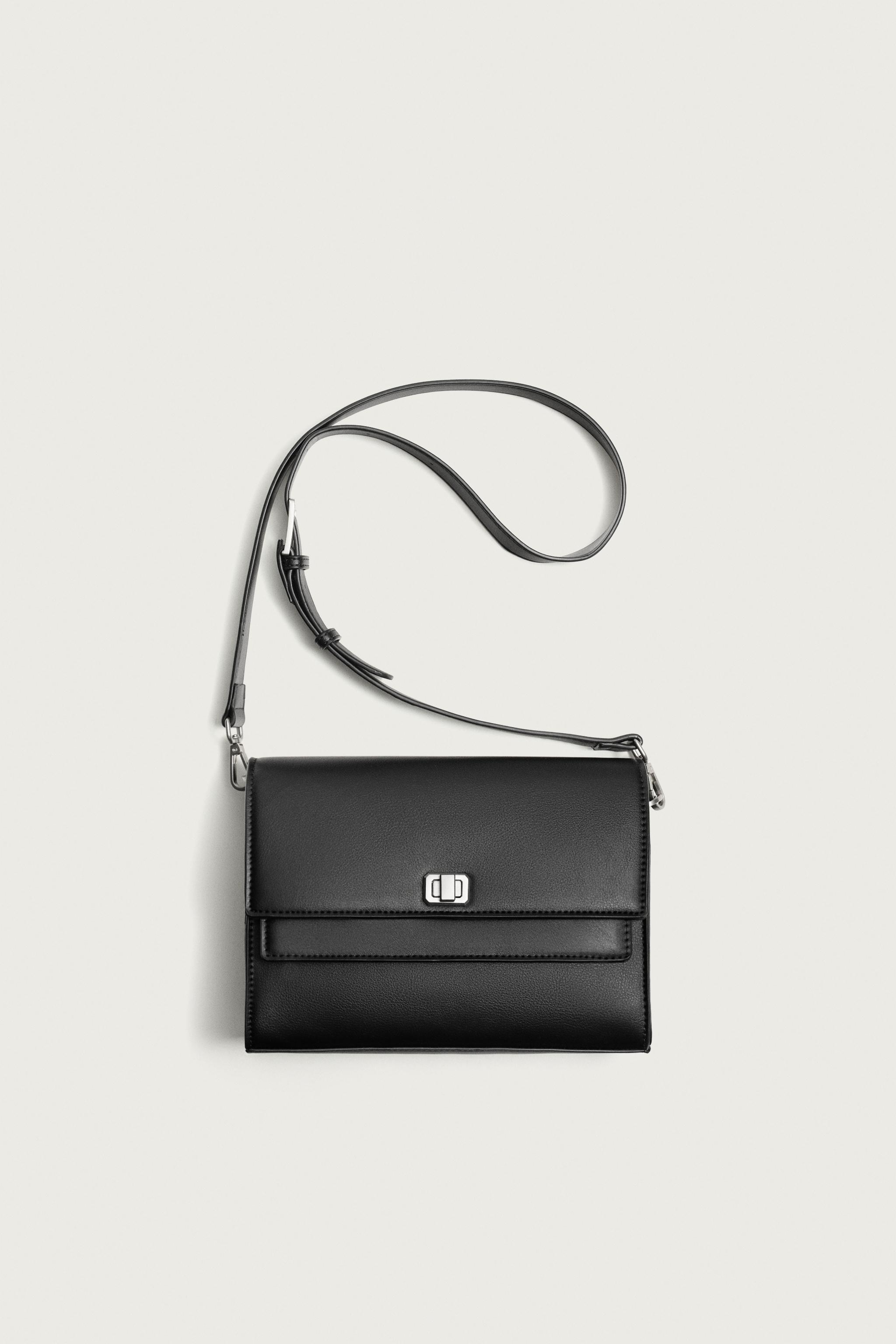 DOUBLE FLAP CROSSBODY BAG